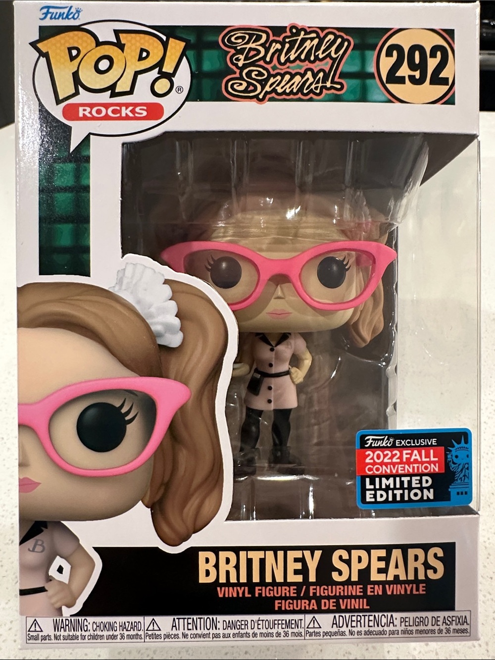 Funko pop - Britney as waitress (you drive me crazy) limited edition VAULTED